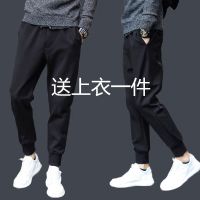 CODwuyan8340 男士休闲裤男士小脚裤哈伦裤运动裤男宽松长裤子男裤 Casual trousers mens loose-fitting and slim-fit trousers season pants Korean style trend