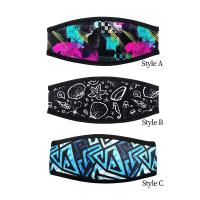 Diving Mask Slap Straps Cover Decorative Printing Scuba Mask Strap Convenient Installation for Water Sports Lightweight