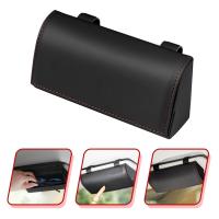 Car Glasses Case Hanging Sun Visor Car Sunglasses Storage Case Bill Cards Holder Eyewear case