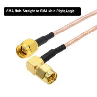 1ชิ้น Sma ตัวผู้ไปยัง Sma ตัวผู้มุมขวา Sma ตัวผู้ Rg316 Pigtail Elbow สาย Sma Rf โคแอคเชียลเสาอากาศเราเตอร์อินเตอร์เน็ตไร้สาย Jumper