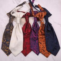 Hong Kong Knot Neckwear Gravatas Para Homens Paisley Tuxedo Ascot Tie Wedding Formal Suit Vest Ties Gentleman Neckties For Men Nails Screws Fasteners