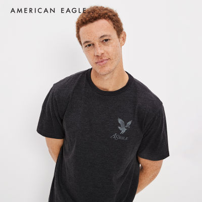 American Eagle Super Soft Logo Graphic T-Shirt เสื้อยืด ผู้ชาย กราฟฟิค  (NMTS 017-2720-008)