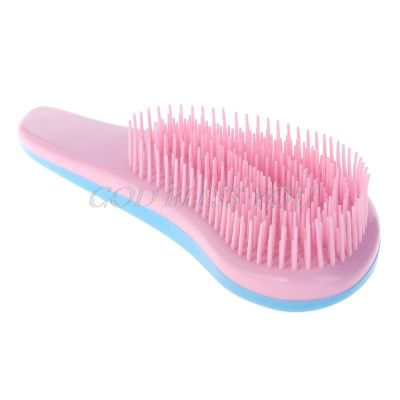 1Pcs New Tangle Hair Massage Brush Magic Straightening Candy Color Combs Plastic Drop Shipping