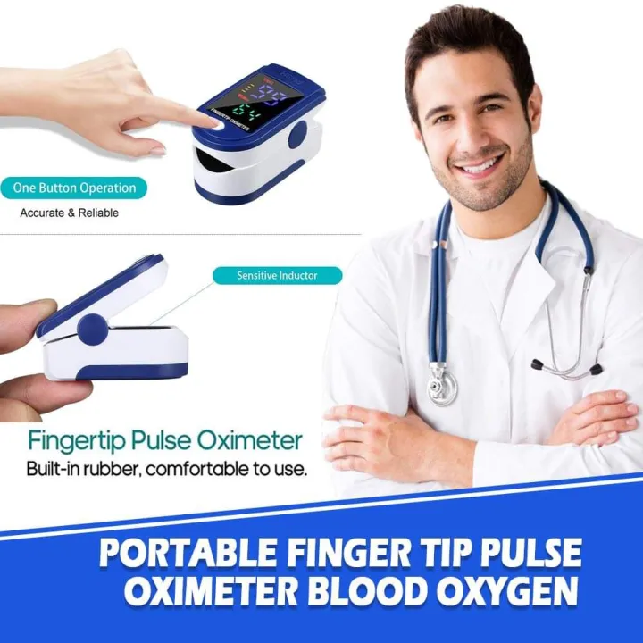 AccuMed Fingertip Pulse Oximeter, Sp02 Finger Blood Pulse Oxygen