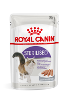 Royal Canin อาหารแมวโตทำหมัน ชนิดเปียก (STERILISED LOAF) 85g x 12 ซอง