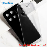 เคส TPU นิ่มสำหรับ OPPO Realme 11 4G โทรศัพท์เจลพุดดิ้งซิลิโคนสำหรับ OPPO Realme 11 4G