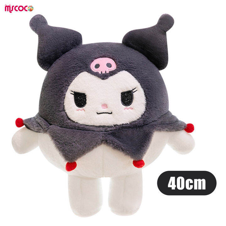 mscoco-ของเล่นตุ๊กตาเมโลดี้น่ารัก-kuromi-ของเล่นตุ๊กตาเหมือนจริงตุ๊กตาสตัฟขนนุ่มสบายผิวเป็นมิตรกับผิวสำหรับเด็กคอลเลกชันตกแต่งของขวัญ