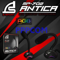 ไมค์โครโฟน ไมค์อัดเสียง สตรีมเกมส์ Signo E-Sport USB รุ่น MP-702 ไฟ RGB