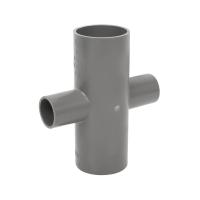 ข้อต่อสี่ทางลด-เกษตร SCG 1 1/2 นิ้วx3/4 นิ้ว สีเทาREDUCING CROSS FITTING SCG AGR 1 1/2X3/4IN GREY **สอบถามเพิ่มเติมได้จ้า**