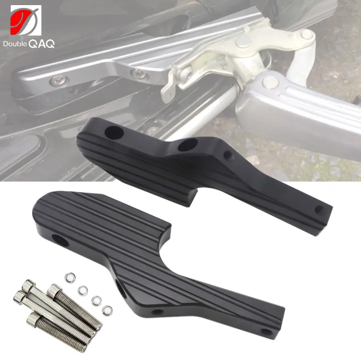 New Passenger Footrest Extensions Extended Footrests For Vespa Gt Gts Gtv 60 125 200 250 300