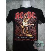 ACDC เสื้อยืดวงร็อคเสื้อยืดผู้ชายคลาสสิกอินเทรนด์ผ้าฝ้ายเสื้อยืดลำลองแฟชั่น unisex [S-XXXL]-YD023