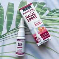 สเปรย์พ่นจมูก ไซ นัส สารสกัดจากเมล็ดส้มโอ Sinus Nasal Spray Nasal Lubricant with Grapefruit Seed Extract 29.5 ml (NutriBiotic®)