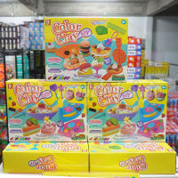 Color Dough Party Pack 8 pcs แป้งโดว์ 8 สี แป้งโดว์ดินน้ำมัน ดินเบา  ของเล่นเด็ก ของเล่นทำอาหาร ขนม เสริมพัฒนาการเด็ก พร้อมส่ง