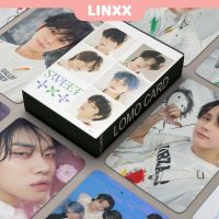 LINXX อัลบั้ม TXT ความปรารถนาชุดโปสการ์ดการ์ด Lomo Kpop 55ชิ้น