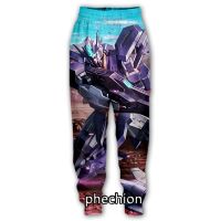 Phechion New Mens/Womens Mobile Set Gundam 3D Printing Casual Pants Fashion Street Wear Mens Loose Sweatpants F219