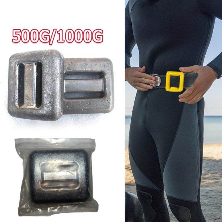 0.5kg / 1Kg Diving weights lead sinker For fishing Freediving