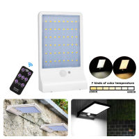 450LM 48 LED Solar Power Outdoor Street Light PIR Motion Sensor Remote Control Street Lamps Security Lamp Waterproof Wall Lights