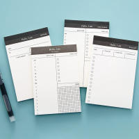 Tearable Note Book Student S Daily Planners Agenda Notebook Memo Pads To Do List ตารางเวลาการจัดการเวลา