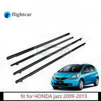 Flightcar แถบแม่พิมพ์หน้าต่างอากาศรถยนต์สำหรับ HONDA JAZZ 2009-2013สายพานซีลนอกขอบพลาสติก