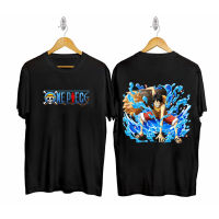 เสื้อยืด One Piece Anime Shirt Luffy Design Cartoon Oversized Loose-fitting Cartoon design shirt Tops Tees T-shirts For Men and Women เสื้อยืดลำลองฤดูร้อน ราคาถูก