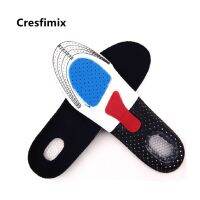 【cw】 Cresfimix women fashion high quality light weight breathable soft insole pad men cool comfortable blue shoes a5536b