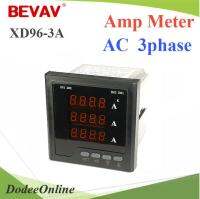 XD-3A มิเตอร์วัดแรงดันไฟฟ้า 3เฟส รุ่น XD-3A แบบหน้าแปลน 72mm รุ่น BEVAV-XD-3A