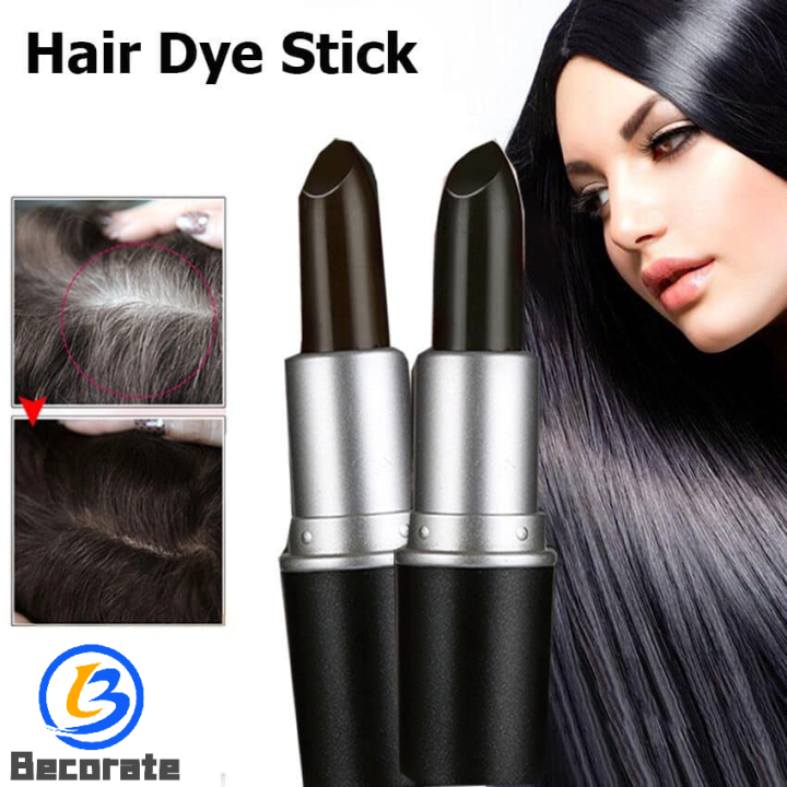 BECORATE Temporary One-time hair dye stick Hair Color Pen New Fast Hair ...