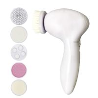 【CC】✒✑☁  5 1 Face Cleansing Silicone Facial Electric Machine Deep Cleaning Pore Massage Brushes