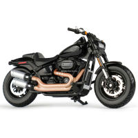 Maisto 1:18 Harley-Davidson 2022 Fat Bob 114 Die Cast ยานพาหนะสะสมงานอดิเรกรถจักรยานยนต์ของเล่นรุ่น