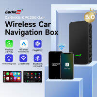 CarlinKit 5.0แบบมีสายไร้สาย Android Auto Wireless CarPlay Adapter Smart Car Ai WiFi Bluetooth Auto Connect Plug &amp; Play