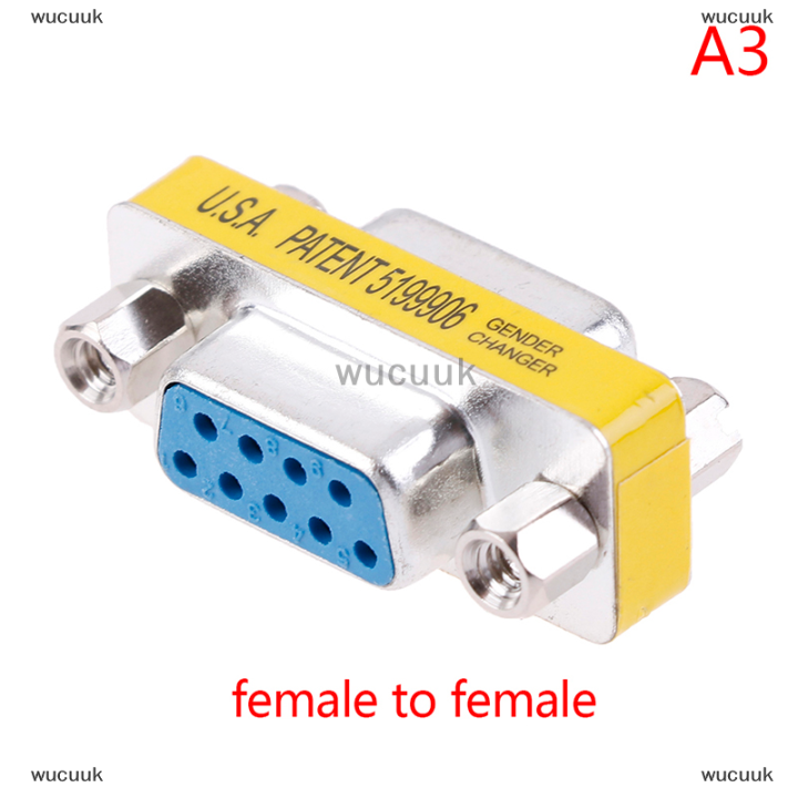 wucuuk-db9-d-sub-9pin-ตัวเชื่อมต่อ-mini-เพศเปลี่ยนอะแดปเตอร์-rs232-serial-connector