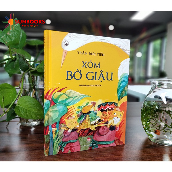 Sách - Xóm Bờ Giậu - Trần Đức Tiến - Bình Book - Bìa cứng - In màu toàn ...