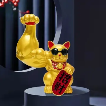 Money deals cat statue