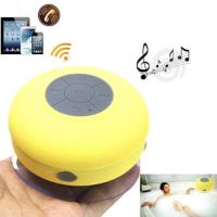 Portable Bluetooth Speakers ลำโพงบลูทู ธ ไร้สายพร้อมไมโครโฟนในตัวบลูทู ธ ลำโพงบลูทู ธ ไร้สายกันน้ำลำโพงอาบน้ำในห้องน้ำ ลำโพงแบบถ้วยดูด