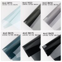 、‘】【【 Multi-Size Clear Window Film Transparent Security Glass Film 4 Mil Safety Self Adhesive Window Tint Explosion Shatter-Proof Foil