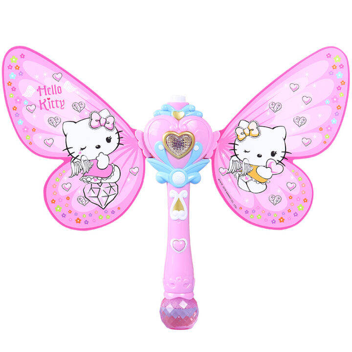 Hello Kitty kt children's bubble blowing machine electric magic wand ...