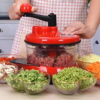 Mixer Food Processor Kitchen Manual Powerful Egg Blender Meat Grinder Vegetable Chopper Shredder Stainless Steel Blade Cutter Other Specialty Kitchen