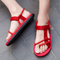 Roman Style Red Sandals Men Flip Flops Trendy Mens Goth Sandals Lightweight Comfortable Summer Sandals Beach sandalias hombre