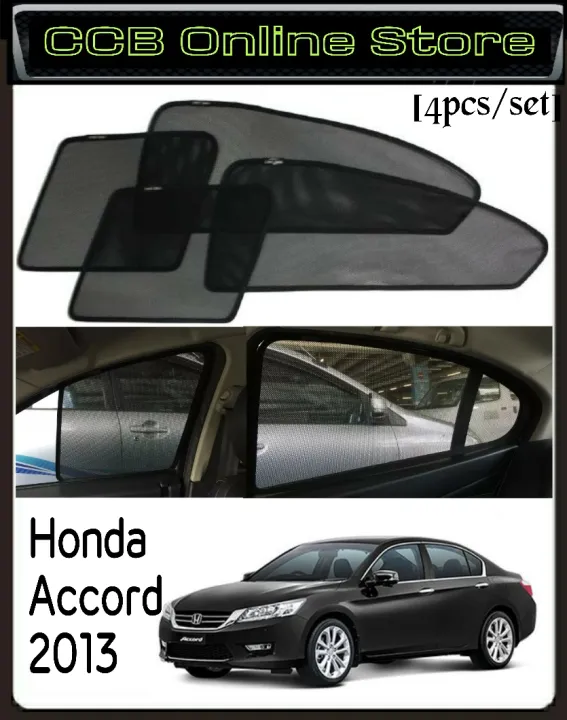 Custom Fit Sun Shade For Honda Accord 2013 (4pcs/Set) Lazada