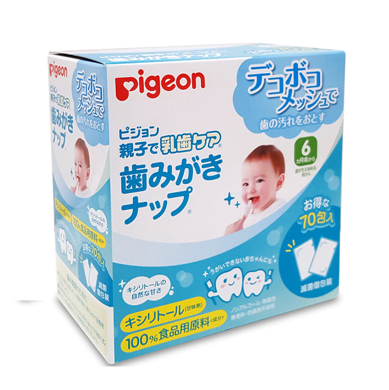 pigeon-ผ้าเช็ดฟันเด็กทารก