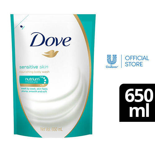 Dove Body Wash Gentle Exfoliating 650ml Refill Lazada PH