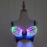 hot【DT】 Color Led Costume Dancing Belly Wear