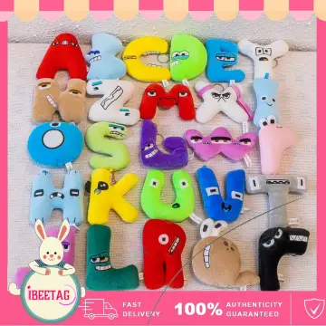 Alphabet Lore Plush Keychain A-z Alphabet Lore Children's Nursery Handbags  Kids Gift