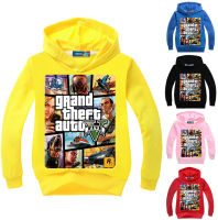 Grand Theft Auto เกม GTA 5 Hoodie เด็กแฟชั่นเสื้อผ้าเด็กทารกเสื้อ Hoodies และเสื้อเด็ก Outerwear