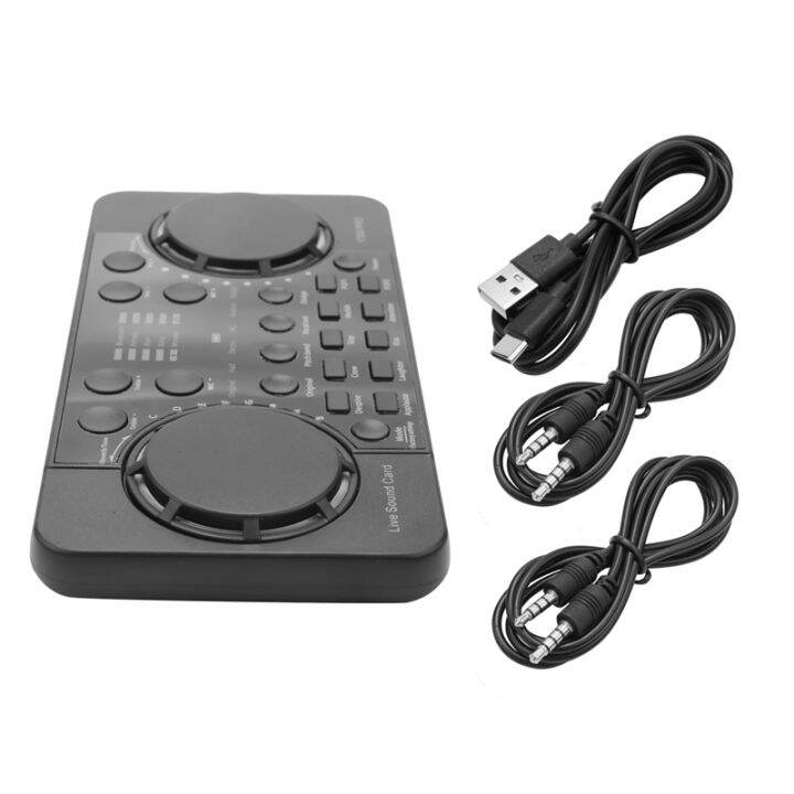 V300 PRO Sound Card 10 Sound Effects Bluetooth Noise Reduction Audio