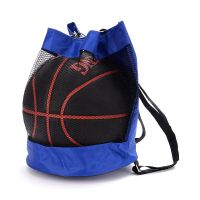 Foldable Drawstring Ball Bag Mesh Small Sport Equipment Bag Soccer Gym Bag for Basketball Volleyball Baseball Swimming or Beach