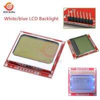 LCD Display Module Blue/White LCD Backlight Adapter PCB 84x48 84x84 For Nokia 5110 LCD Bare Screen 3.3V Dot Matrix