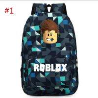 Roblox กระเป๋าเป้สะพายหลังสำหรับผู้ชายและผู้หญิง