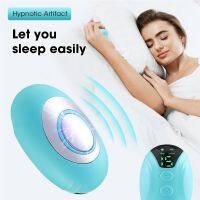 【hot】❆❈ Handheld Aid EMS Microcurrent Pulse Device With Display Hypnosis Insomnia Mental Stress Anxiety Eliminat Relax