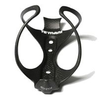 TEMANI Bottle Cage 3K Carbon Fiber Bike Bicycle Bottle Cage for Road Mountain Bike Black